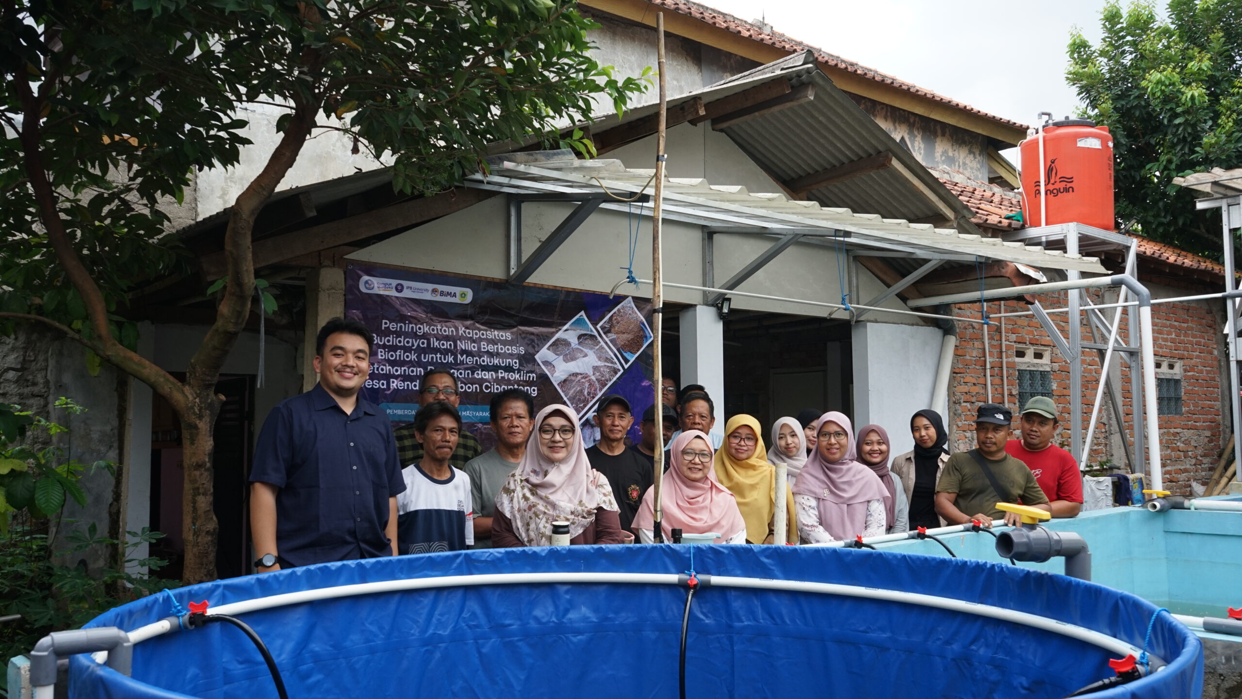 BIMA Pengabdian Kepada Masyarakat IPB University di Desa Cibanteng